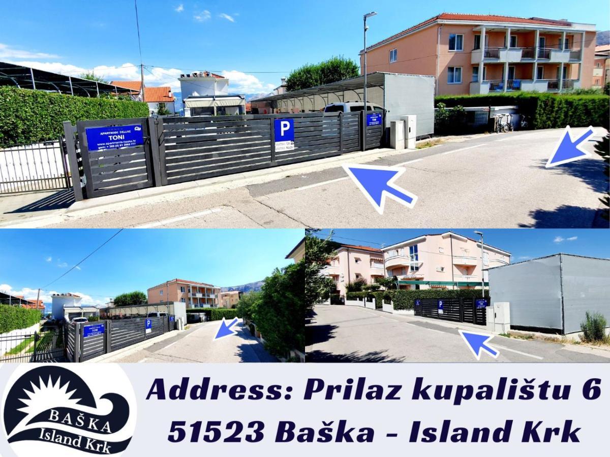 Apartments Palada 1 Baška Екстериор снимка